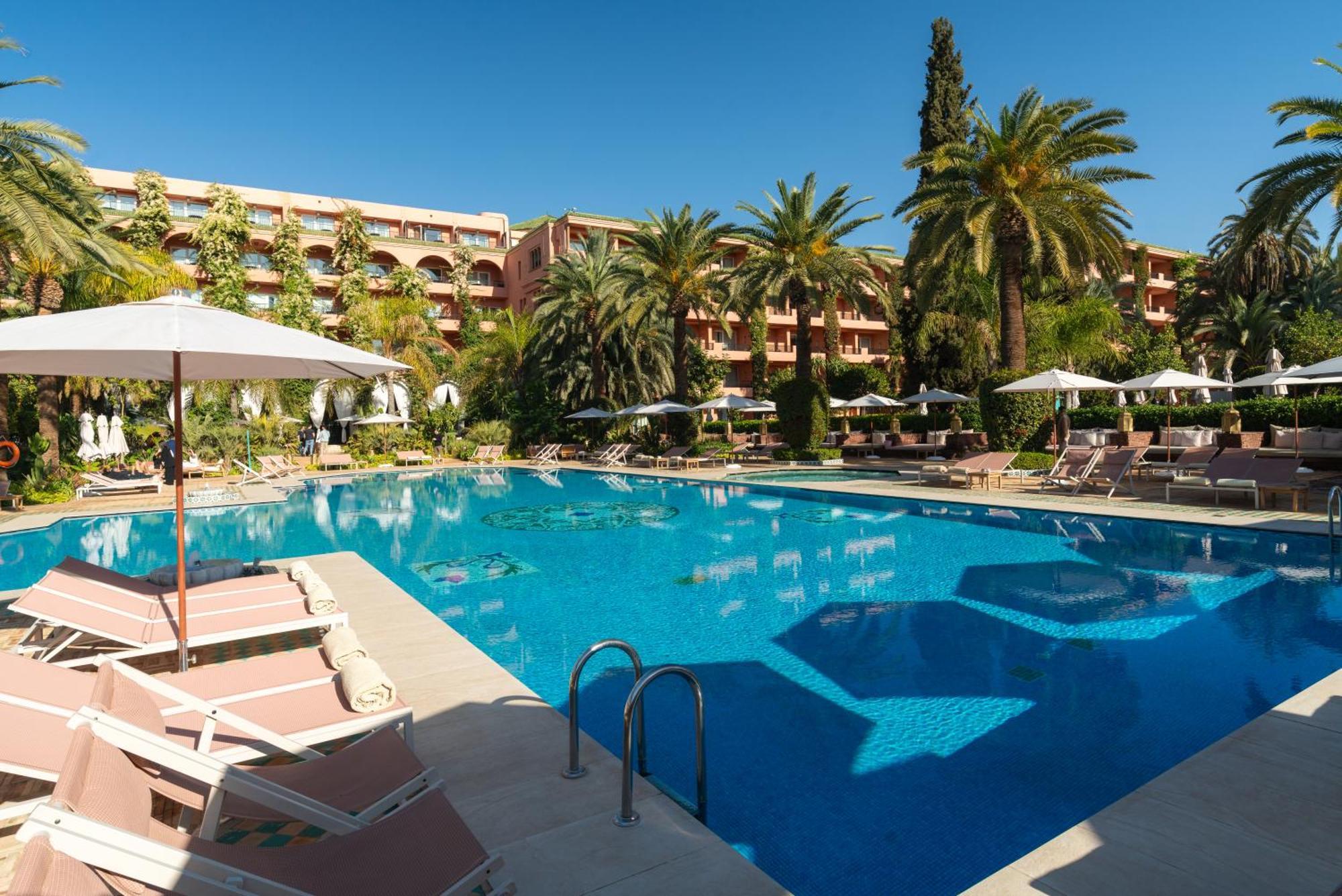 Sofitel Marrakech Palais Imperial & Spa Marrakesh Luaran gambar The swimming pool at the hotel