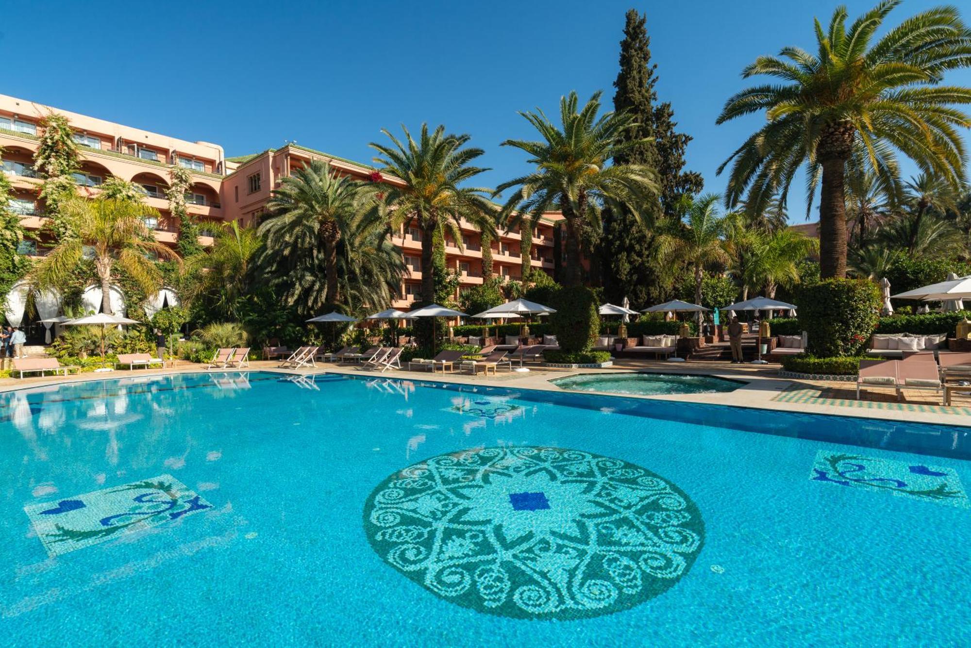 Sofitel Marrakech Palais Imperial & Spa Marrakesh Luaran gambar The swimming pool at the hotel