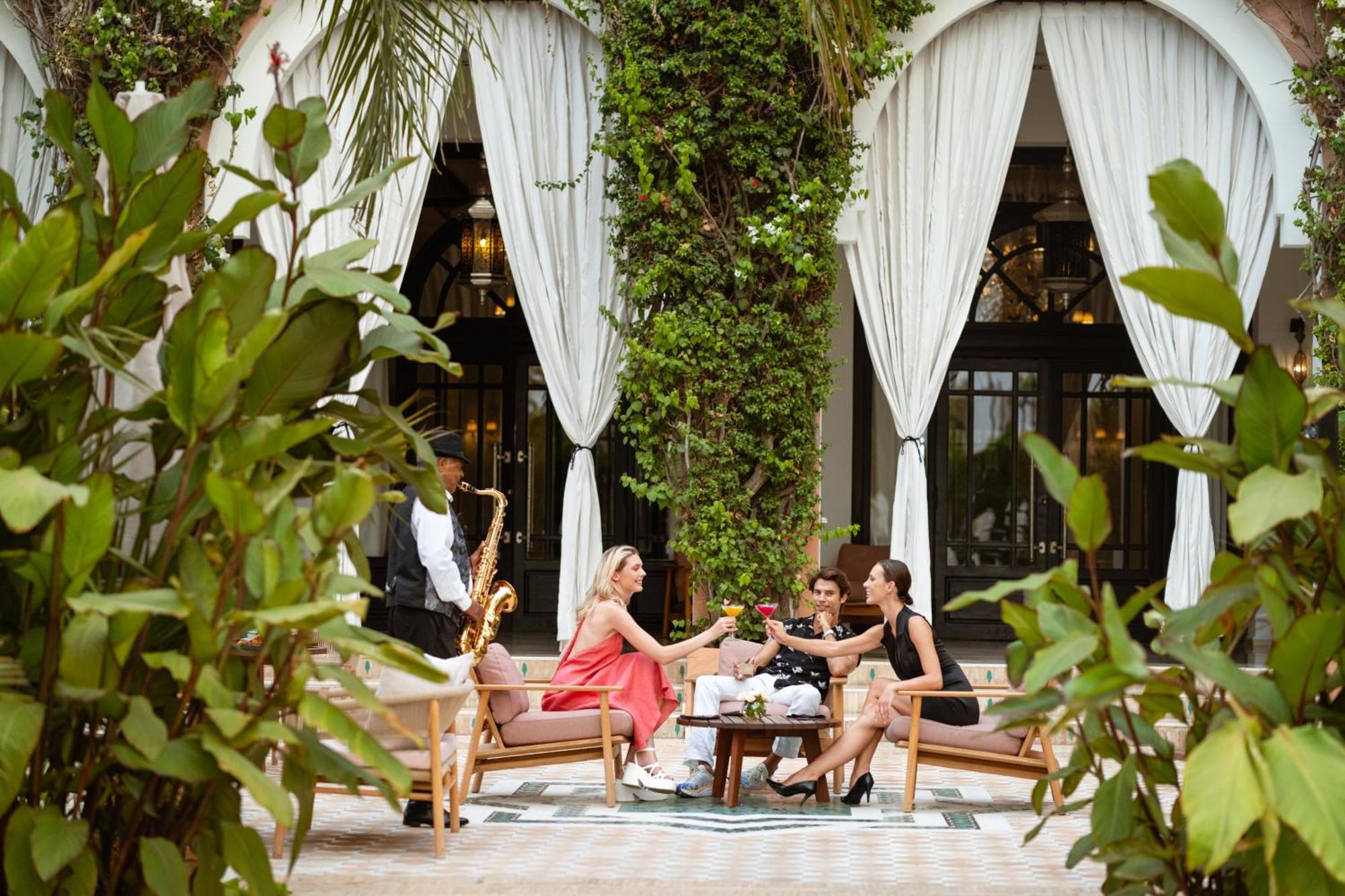 Sofitel Marrakech Palais Imperial & Spa Marrakesh Luaran gambar The Hotel's courtyard